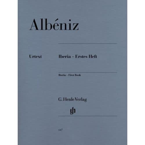 ALBENIZ I. - IBERIA - FIRST BOOK