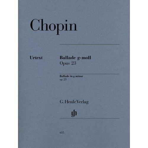 CHOPIN F. - BALLADE G MINOR OP. 23