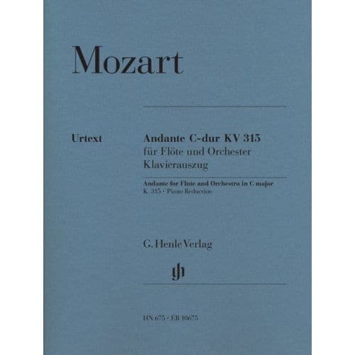 MOZART W.A. - ANDANTE FOR FLUTE AND ORCHESTRA C MAJOR KV 315