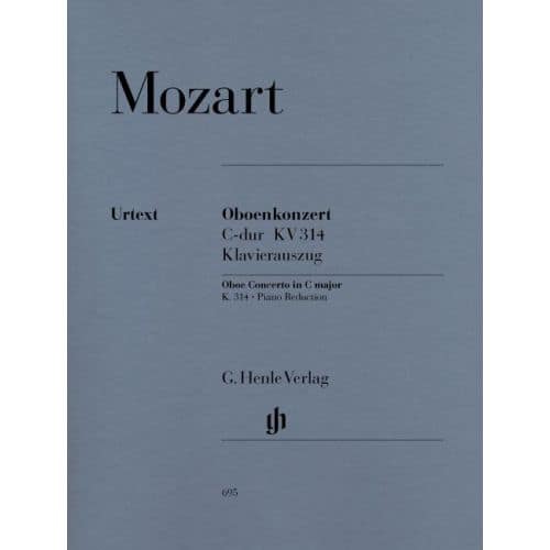 HENLE VERLAG MOZART W.A. - CONCERTO FOR OBOE AND ORCHESTRA C MAJOR K. 314