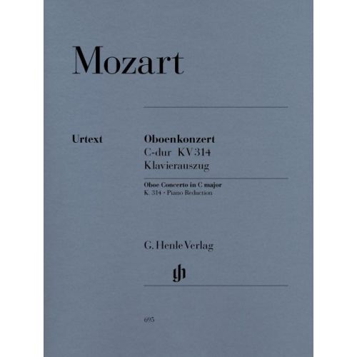MOZART W.A. - CONCERTO FOR OBOE AND ORCHESTRA C MAJOR K. 314