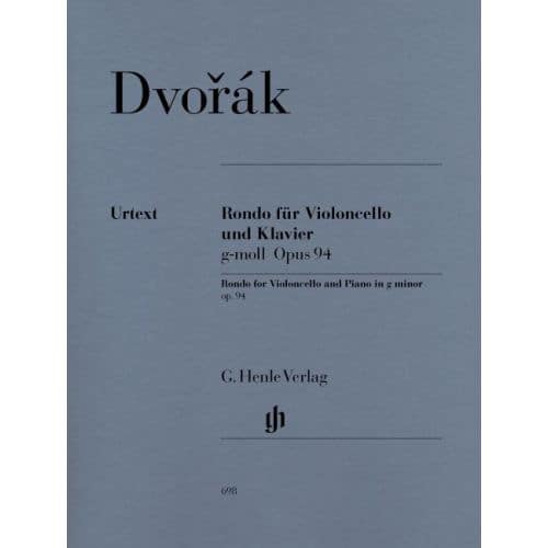 DVORAK A. - RONDO FOR VIOLONCELLO AND PIANO G MINOR OP. 94