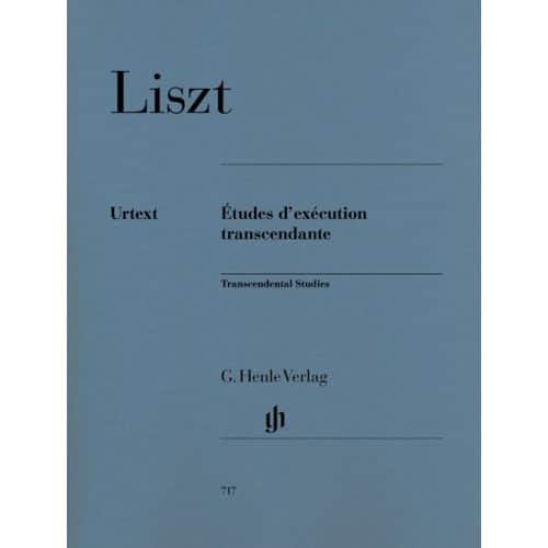 LISZT F. - ETUDES D'EXECUTION TRANSCENDANTE