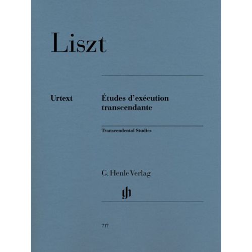 LISZT F. - ETUDES D'EXECUTION TRANSCENDANTE