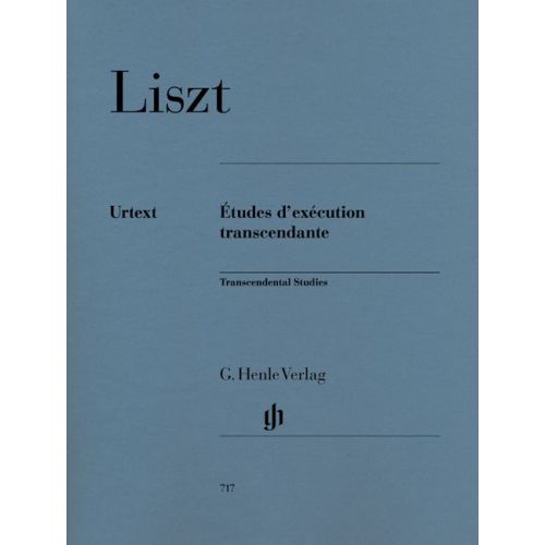 LISZT F. - ETUDES D'EXECUTION TRANSCENDANTE