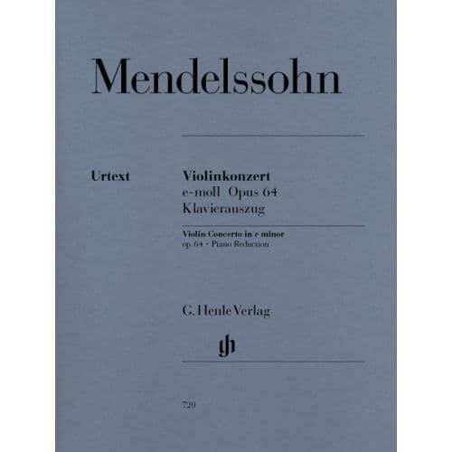 MENDELSSOHN B F. - VIOLIN CONCERTO E MINOR OP. 64