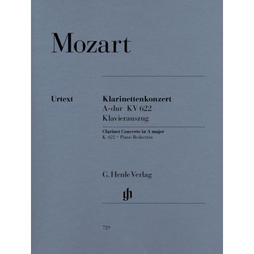 HENLE VERLAG Mozart W.a. - Clarinet Concerto A Major K. 622