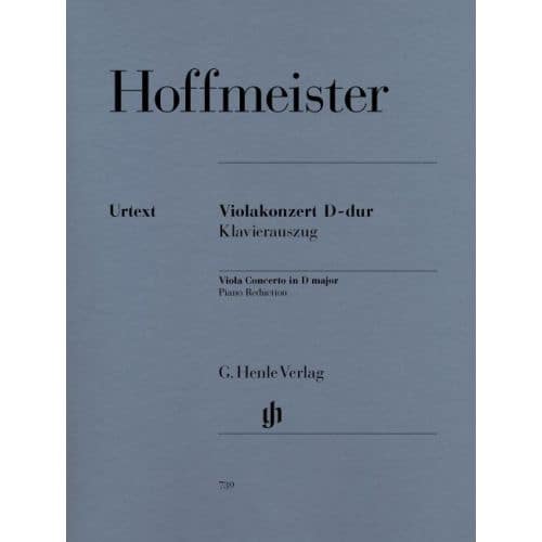 HOFFMEISTER F.A. - VIOLA CONCERTO D MAJOR