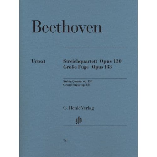 BEETHOVEN L.V. - STRING QUARTET IN BB MAJOR OP. 130 AND GREAT FUGUE OP. 133