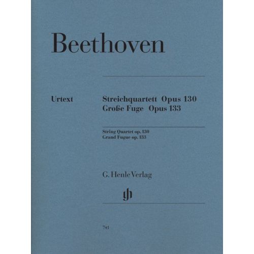 BEETHOVEN L.V. - STRING QUARTET IN BB MAJOR OP. 130 AND GREAT FUGUE OP. 133