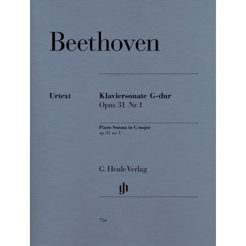 BEETHOVEN L.V. - PIANO SONATA NO. 16 G MAJOR OP. 31,1 - PIANO