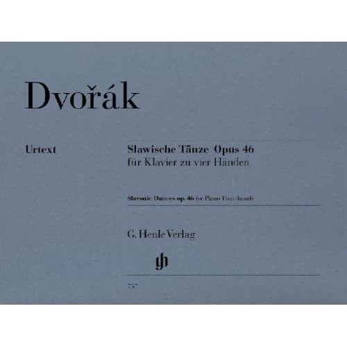 DVORAK A. - SLAVONIC DANCES OP. 46 PIANO FOUR-HANDS