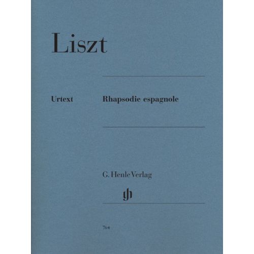 HENLE VERLAG LISZT F. - RHAPSODIE ESPAGNOLE