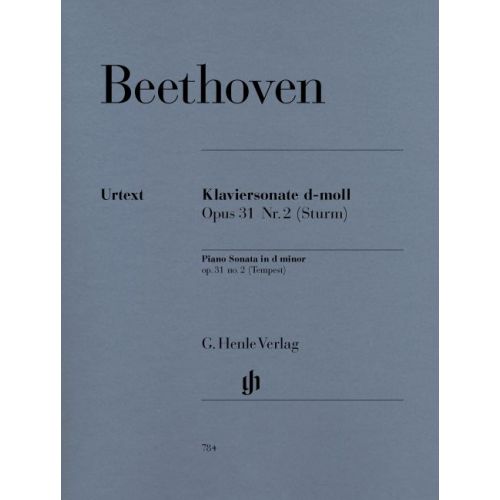 BEETHOVEN L.V. - PIANO SONATA NO. 17 D MINOR OP. 31,2 [TEMPEST]