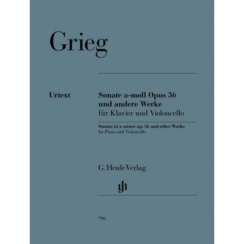 GRIEG E. - SONATA A MINOR OP. 36 AND OTHER WORKS