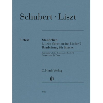 SCHUBERT LISZT - SERENADE STANDCHEN - PIANO