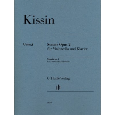 HENLE VERLAG KISSIN EVGENY - SONATE OPUS 2 - VIOLONCELLE & PIANO