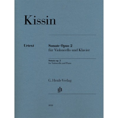 HENLE VERLAG KISSIN EVGENY - SONATE OPUS 2 - VIOLONCELLE & PIANO