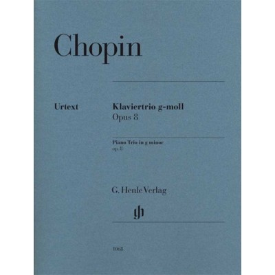 CHOPIN FREDERIC - PIANO TRIO IN G MINOR OP.8
