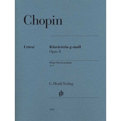 CHOPIN FREDERIC - TRIO IN G MINOR OP.8 - PIANO TRIOS