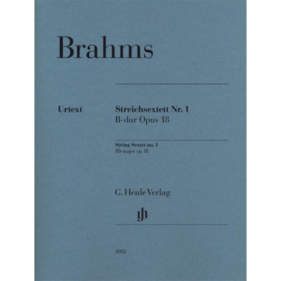BRAHMS J. - STRING QUARTET N°1 Bb MAJOR OP.18