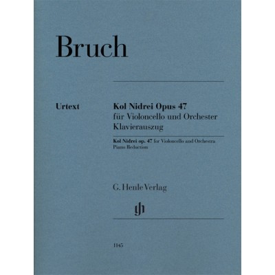 HENLE VERLAG Bruch Max - Kol Nidrei Op.47 - Violoncelle & Piano