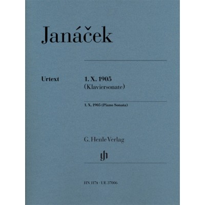 JANACEK LEOS - 1.X.1905 - PIANO SONATA