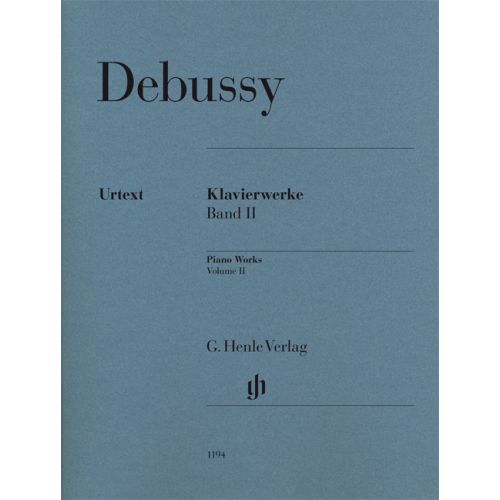 DEBUSSY CLAUDE - PIANO WORKS VOL.2