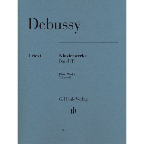 DEBUSSY CLAUDE - PIANO WORKS VOL.3