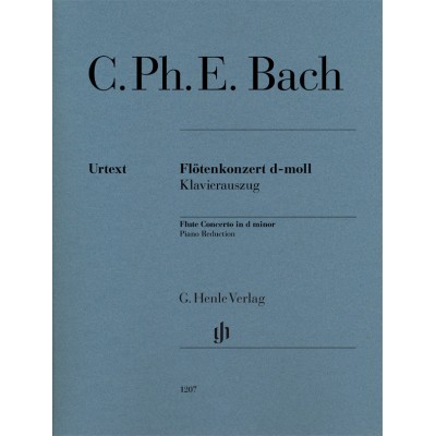 HENLE VERLAG Bach C.p.e - Flute Concerto In D Minor - Flute & Piano