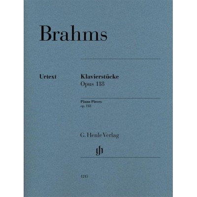  Brahms J. - Piano Pieces Op. 118