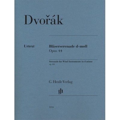 DVORAK A. - SERENADE A VENT EN RE MINEUR OP.44