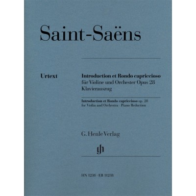 HENLE VERLAG SAINT-saens Camille - Introduction et Rondo Capriccioso Op.28 - Violon & Piano