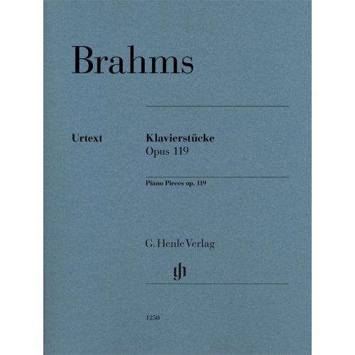 BRAHMS JOHANNES - PIANO PIECES OP.119