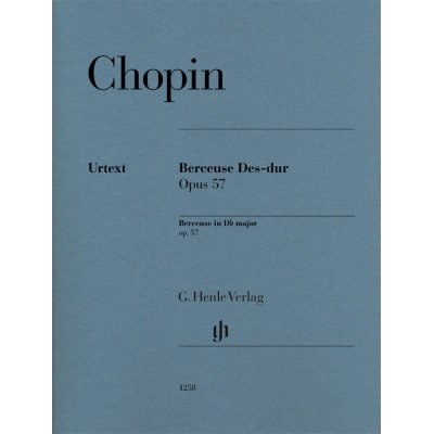 CHOPIN F. - BERCEUSE EN RE BEMOL OP.57 - PIANO 