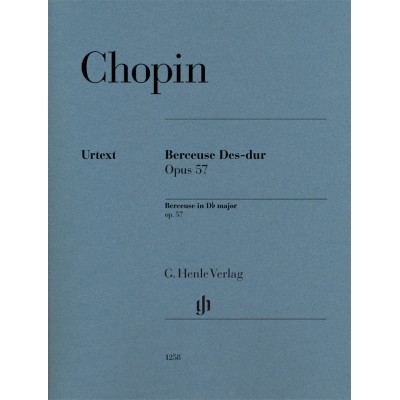 CHOPIN F. - BERCEUSE EN RE BEMOL OP.57 - PIANO 