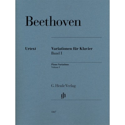 BEETHOVEN L.V. - VARIATIONS FOR PIANO, VOLUME I