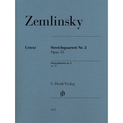 ZEMLINSKY A. - STRING QUARTET N2 OP.15