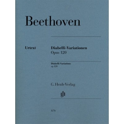 BEETHOVEN L.V. - DIABELLI VARIATIONS OP.120 - PIANO