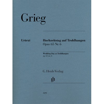 HENLE VERLAG GRIEG E. - WEDDING DAY AT TROLDHAUGEN OP.65 N°6 - PIANO