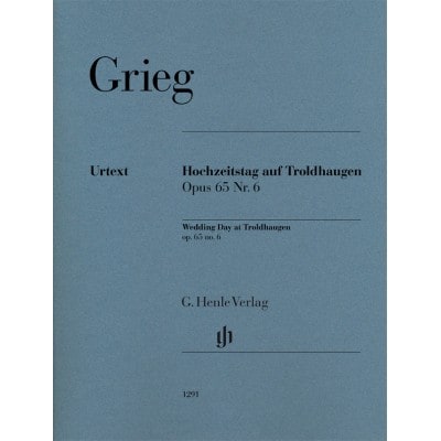 GRIEG E. - JOUR DE NOCES A TROLDHAUGEN OP.65 N°6 - PIANO