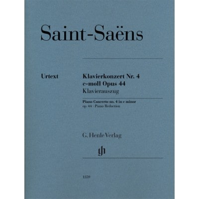 SAINT-SAENS CAMILLE - CONCERTO POUR PIANO N°4 OP.44 - 2 PIANOS