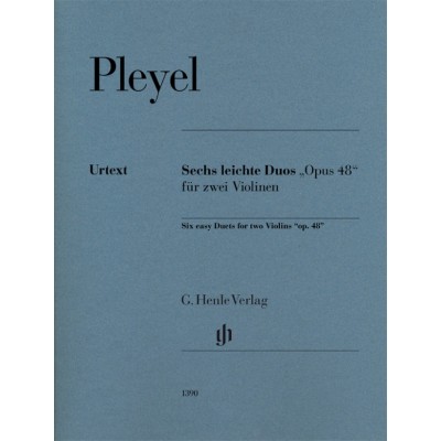 PLEYEL IGNAZ - 6 DUOS FACILES OP.48 - 2 VIOLONS