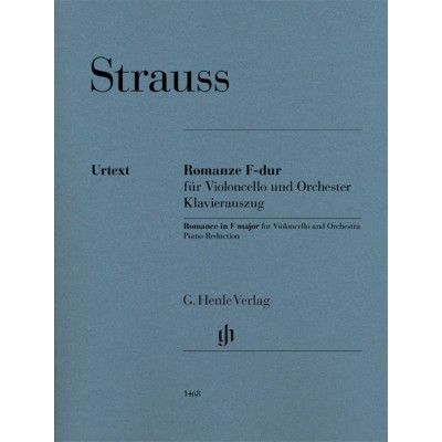 HENLE VERLAG Strauss Richard - Romance Fa Majeur - Violoncelle & Piano