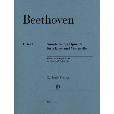 BEETHOVEN L.V. - SONATE A-DUR OP.69 - VIOLONCELLE & PIANO 