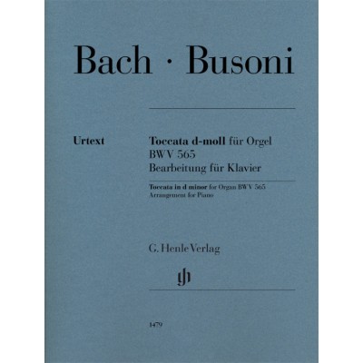BACH / BUSONI - TOCCATA D-MOLL BWV 565 - PIANO