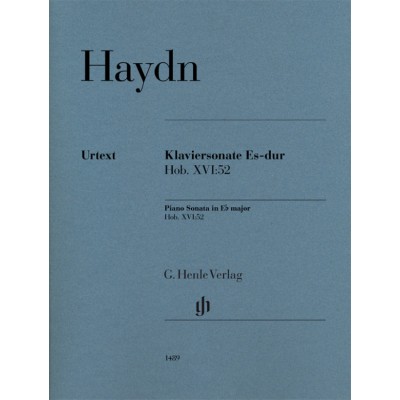 HAYDN JOSEPH - PIANO SONATA IN Eb MAJOR HOB. XVI:52