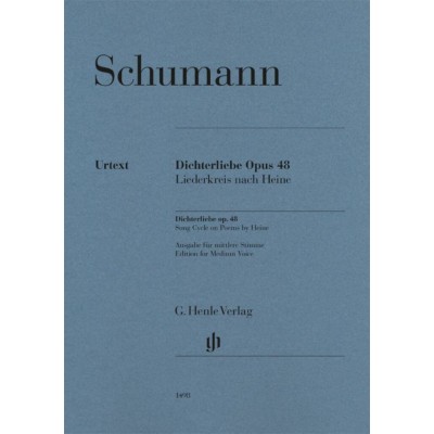 Schumann R. - Les Amours Du Poete Op. 48 - Voix Moyenne & Piano