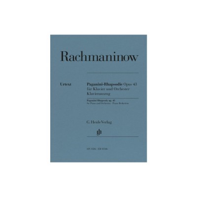 Rachmaninov S. - Rhapsody On A Theme Of Paganini Op 43 - Piano And Orchestra
