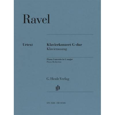 RAVEL MAURICE - CONCERTO POUR PIANO EN SOL MAJEUR